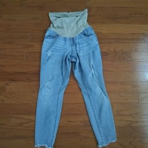 {Jessica Simpson} Full-panel Maternity Jeans L